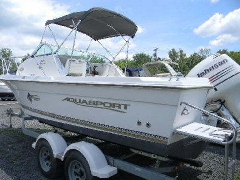 2003 21 Foot 215 Explorer Aquasport Fishing Boat For Sale In Miami, FL