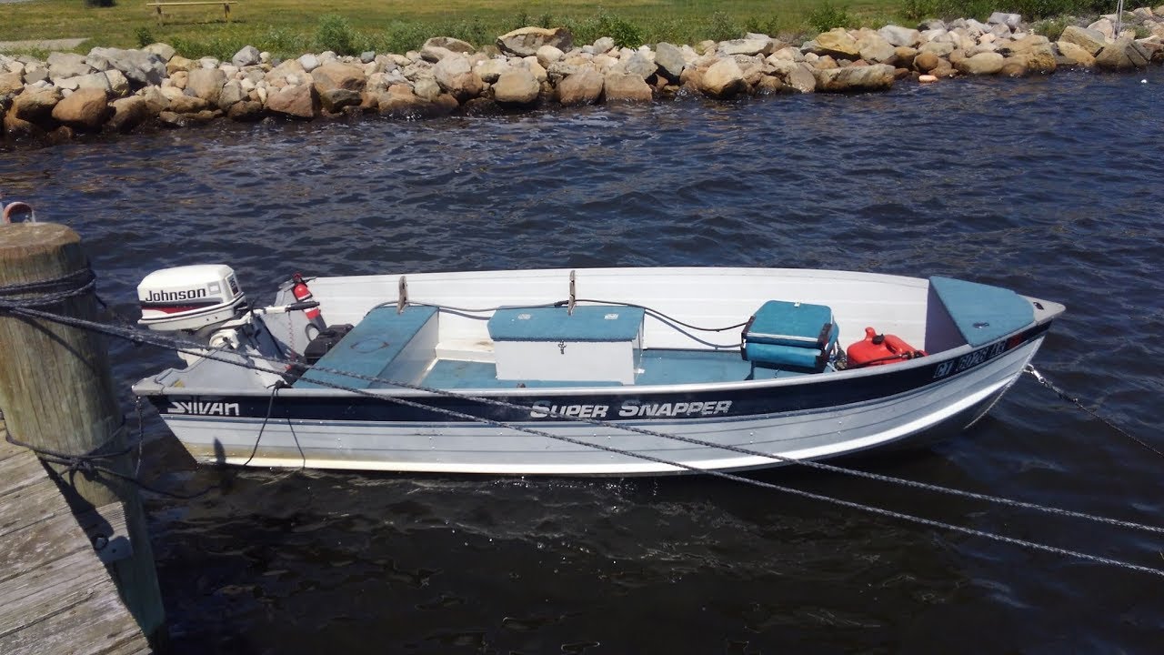 Fishing boats For Sale in New York by owner | 1995 Sylvan Marine 14BFL Super Snappe