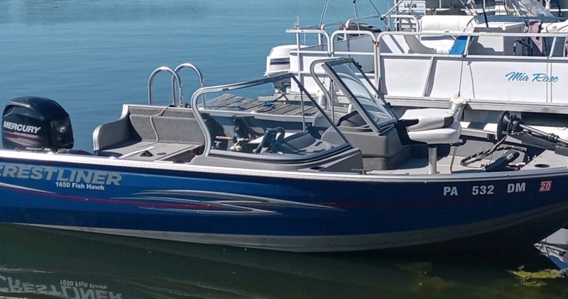 Fishing boats For Sale by owner | 2013 Crestliner Fish Hawk 16.5