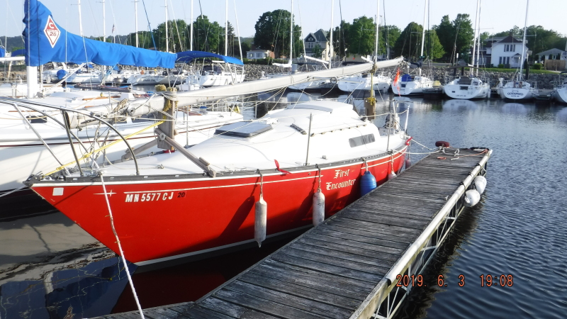 Sailboats For Sale by owner | 1973 25 foot C & C Monohull , transom rudder