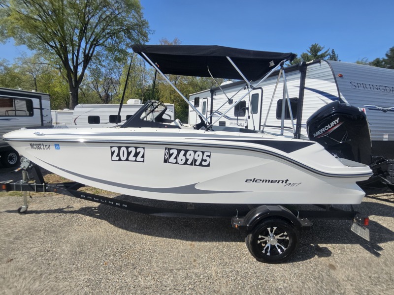 Boats For Sale in Michigan by owner | 2022 Bayliner 17 Element