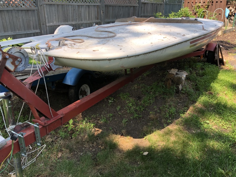 Boats For Sale in Wisconsin by owner | 1982 16 foot Johnson J Scow