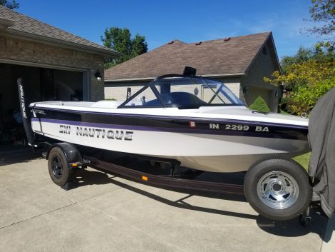 Boats For Sale in Indiana by owner | 1994 20 foot Correct craft Ski Natique