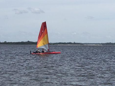 Boats For Sale in Florida by owner | 2017 18 foot Hobie Tandem Island sails kayak