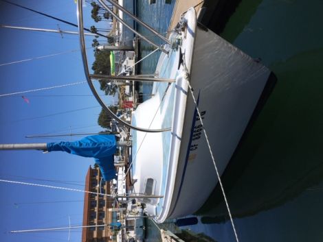 Sailboats For Sale by owner | 1973 23 foot Columbia Shoal draft sail
