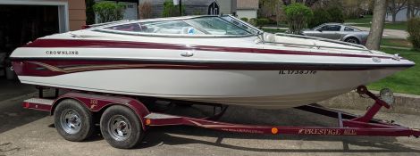 Power boats For Sale in Chicago, Illinois by owner | 2003 Crownline 202BR